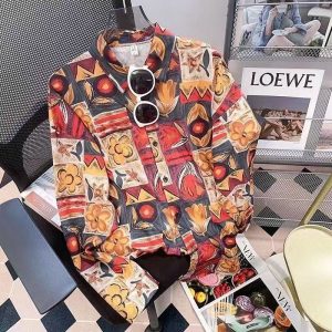Men's long-sleeved shirt jacket