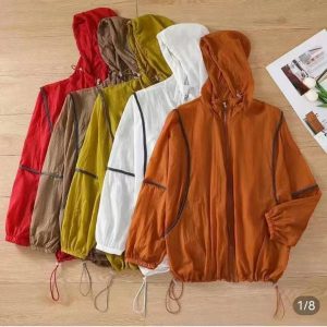 Special offer on women's clothing for sun-drying