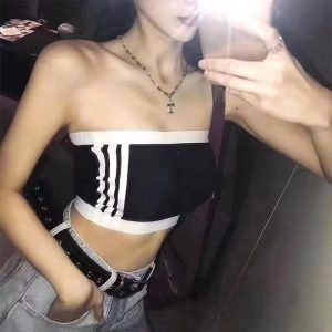 Women wear chest wraps