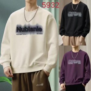 Men's round-neck hoodie