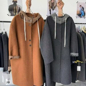 Women's woolen coat