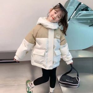 Children's cotton-padded jacket