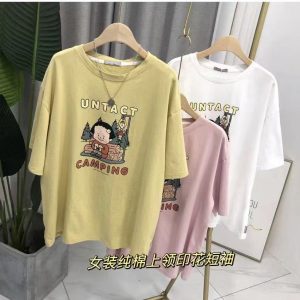 Women's pure cotton T-shirt