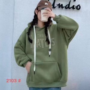 Women's hooded sweatshirt