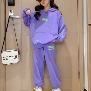 Children's hooded sweatshirt set