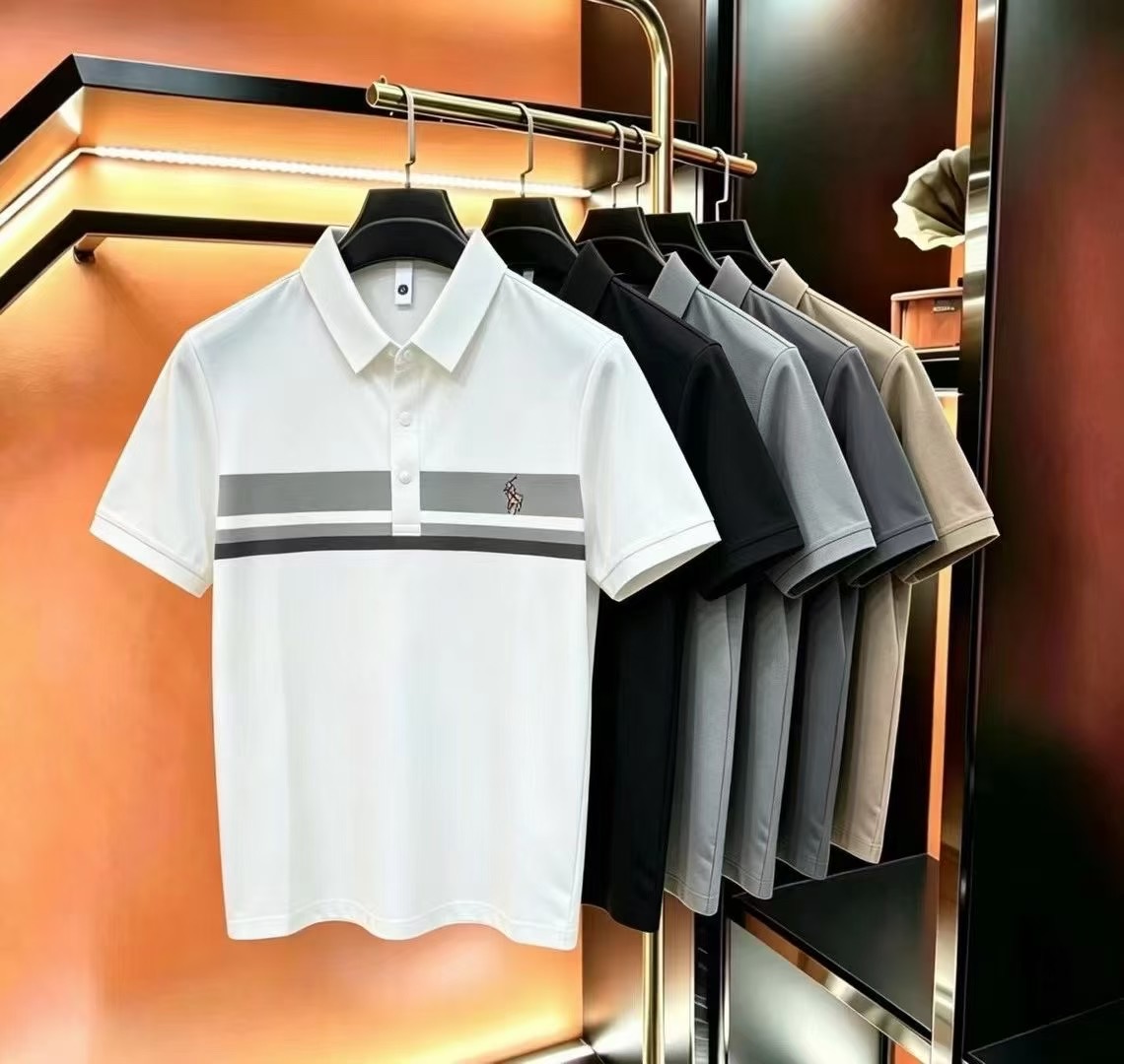 Men's export short-sleeved Polo shirts - 图片 2