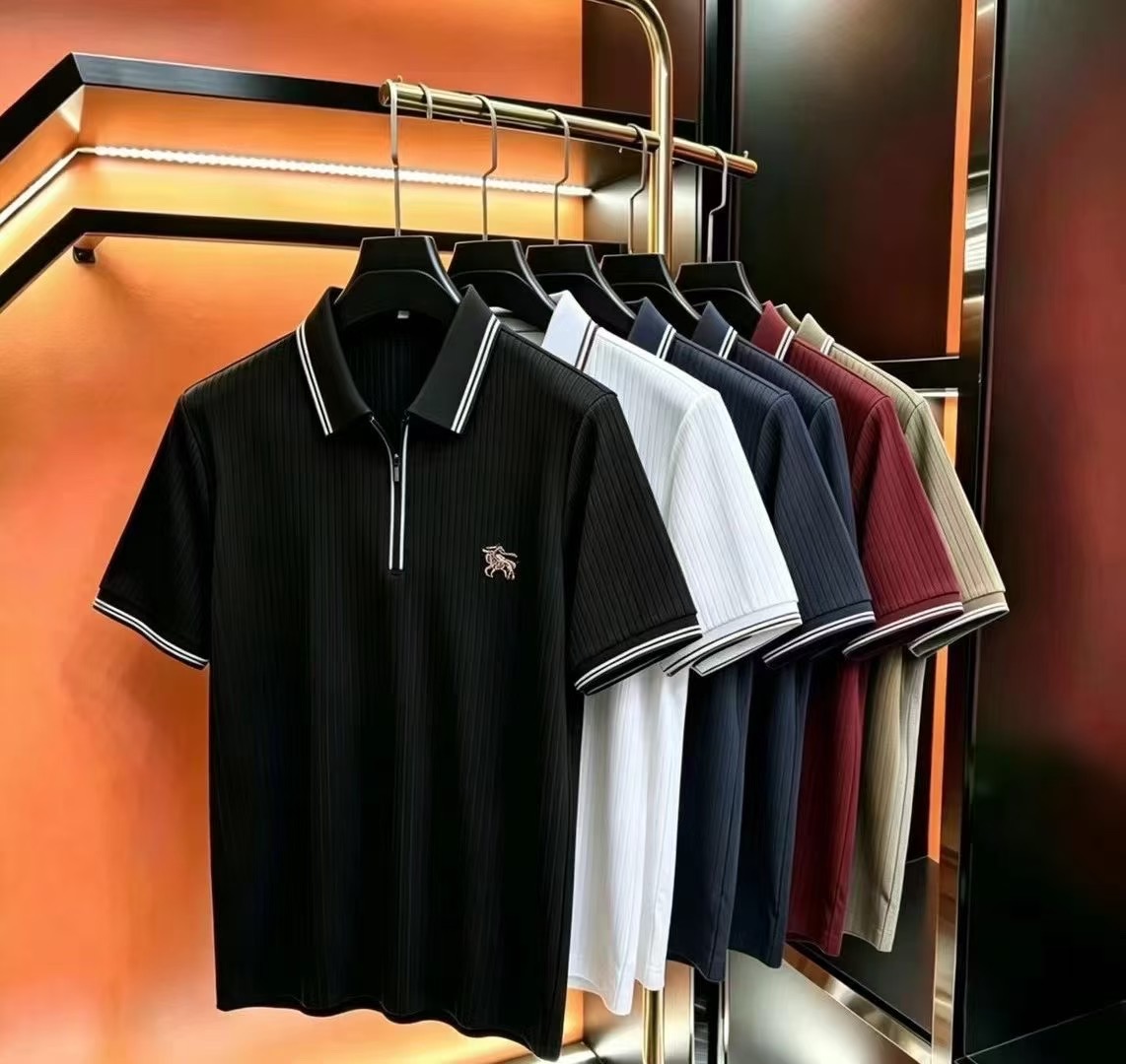 Men's export short-sleeved Polo shirts - 图片 8