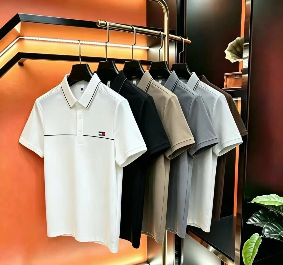 Men's export short-sleeved Polo shirts - 图片 3