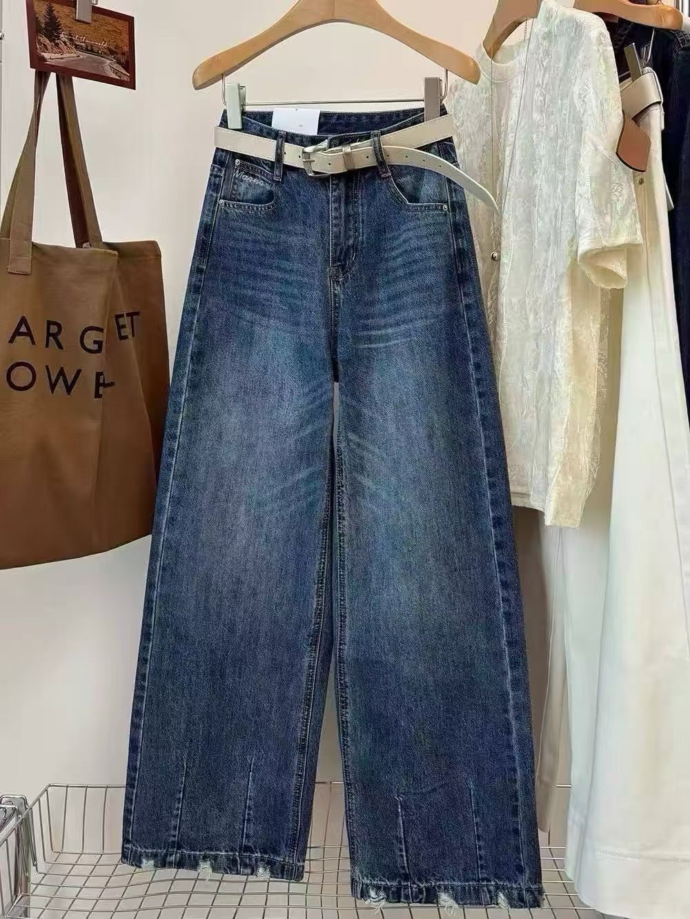 Women's high-quality jeans - 图片 7