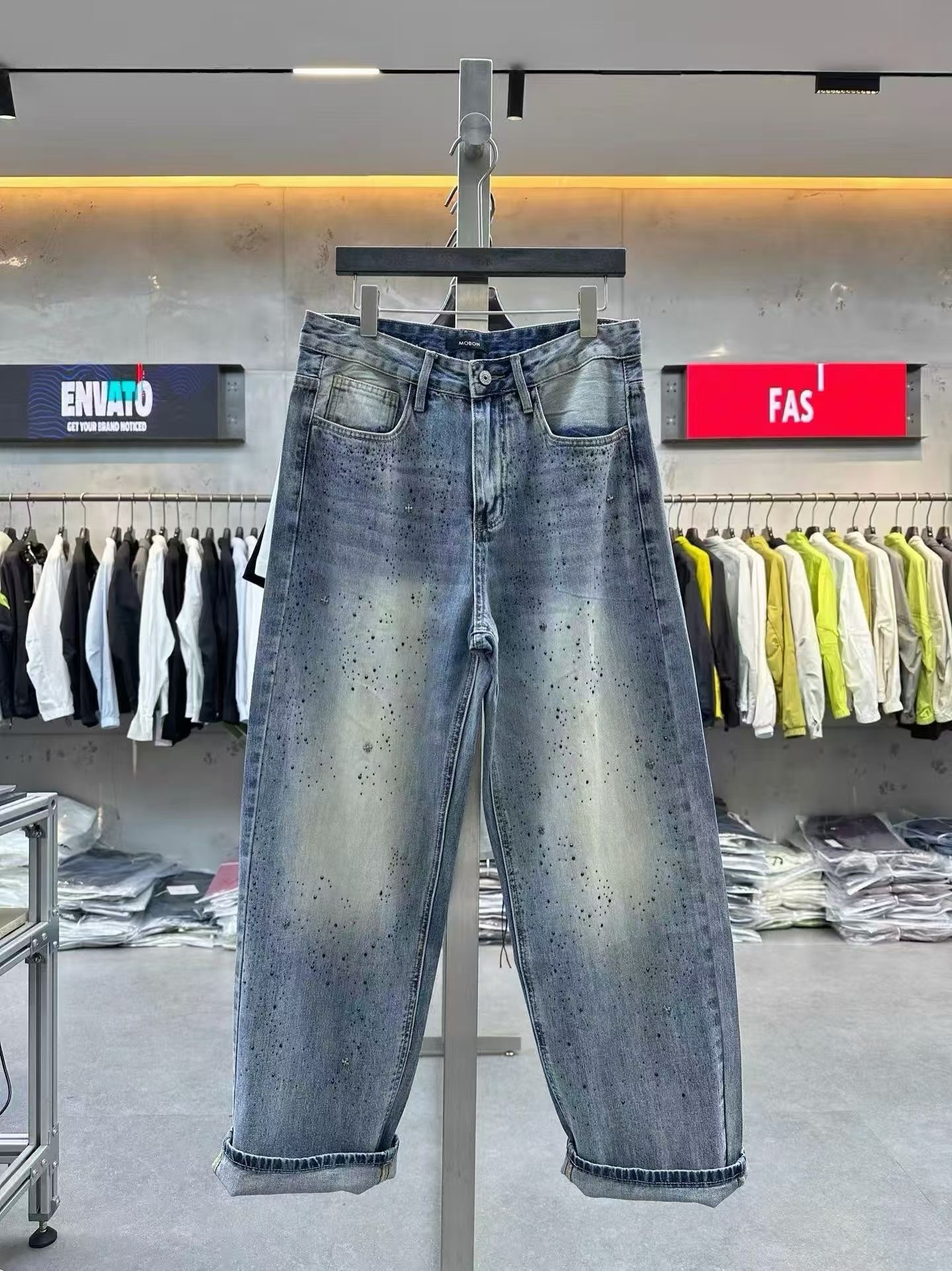 Women's high-quality jeans - 图片 9
