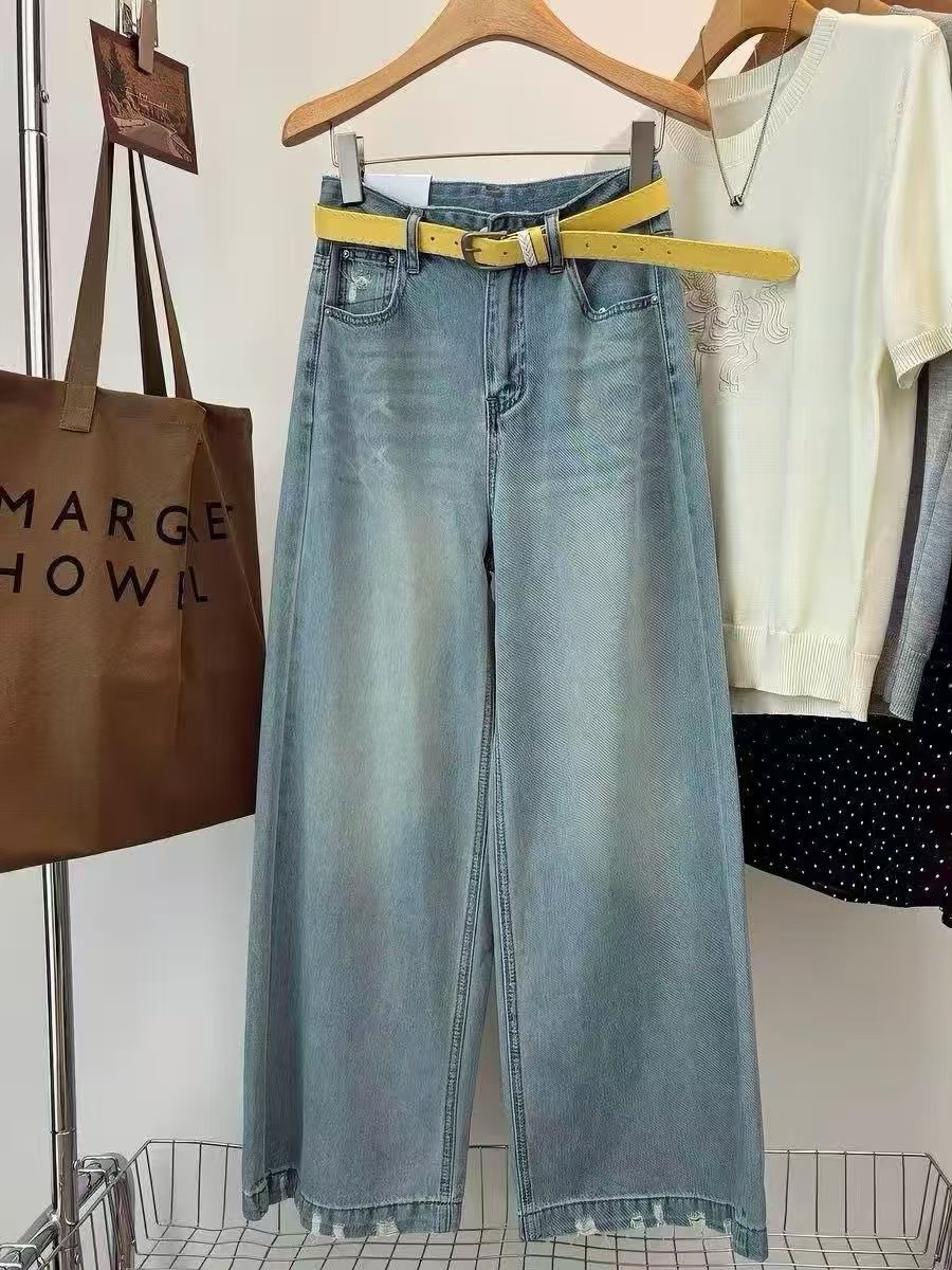 Women's high-quality jeans - 图片 9