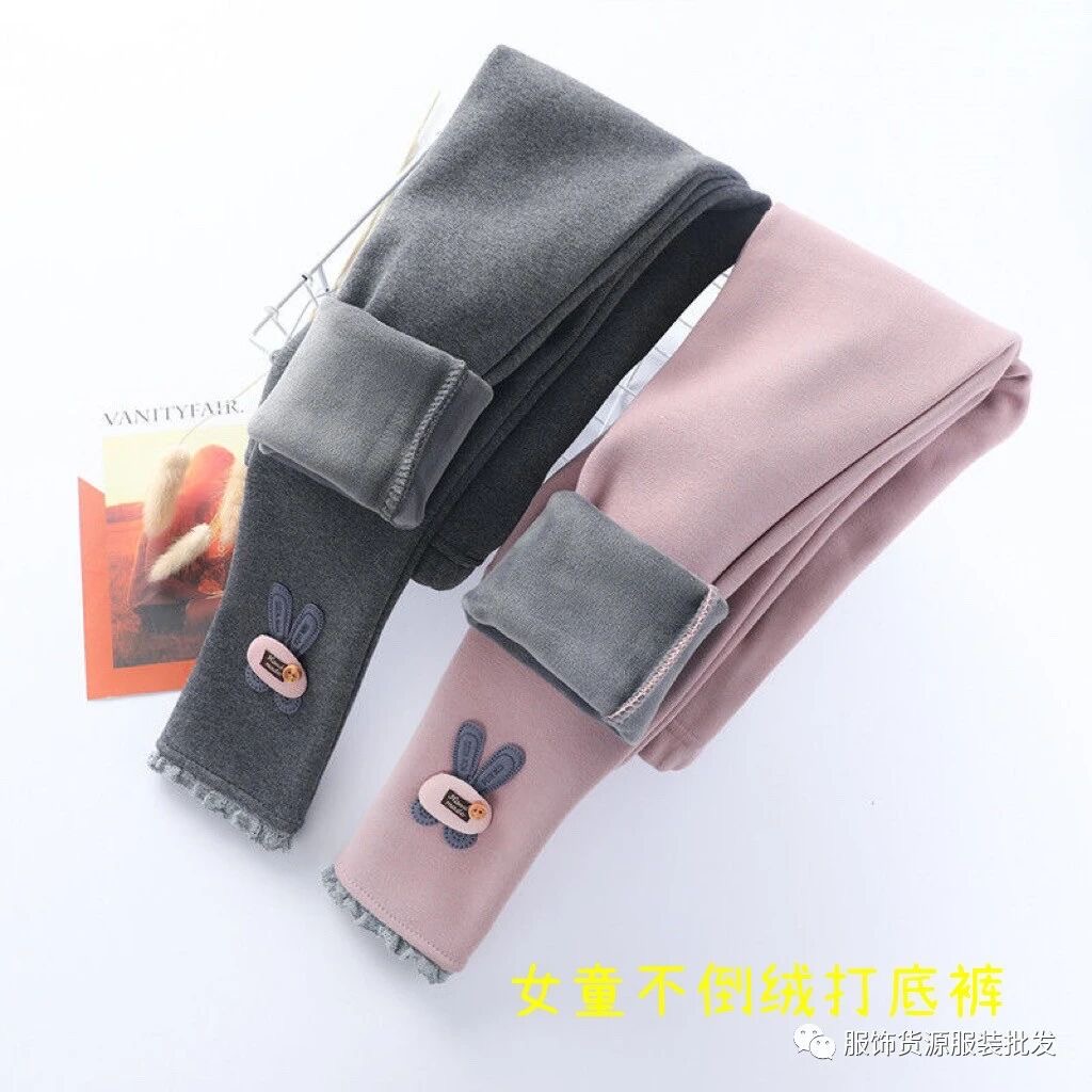 Children's fleece base pants - 图片 10