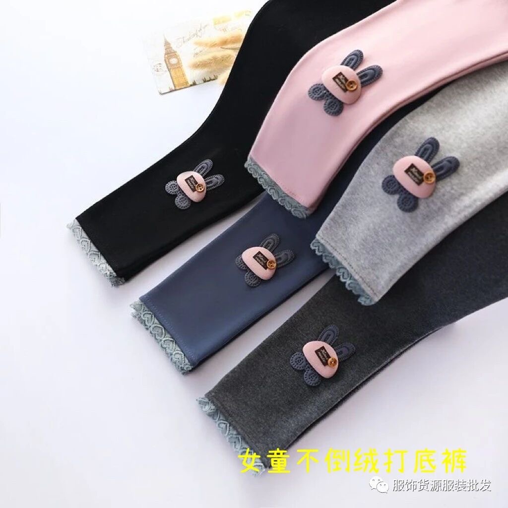 Children's fleece base pants - 图片 9