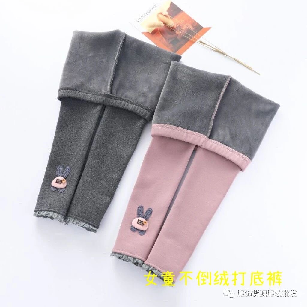 Children's fleece base pants - 图片 7