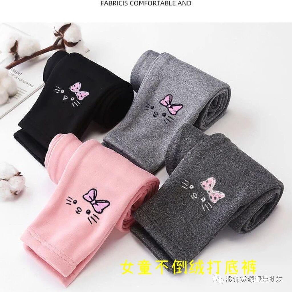 Children's fleece base pants - 图片 6