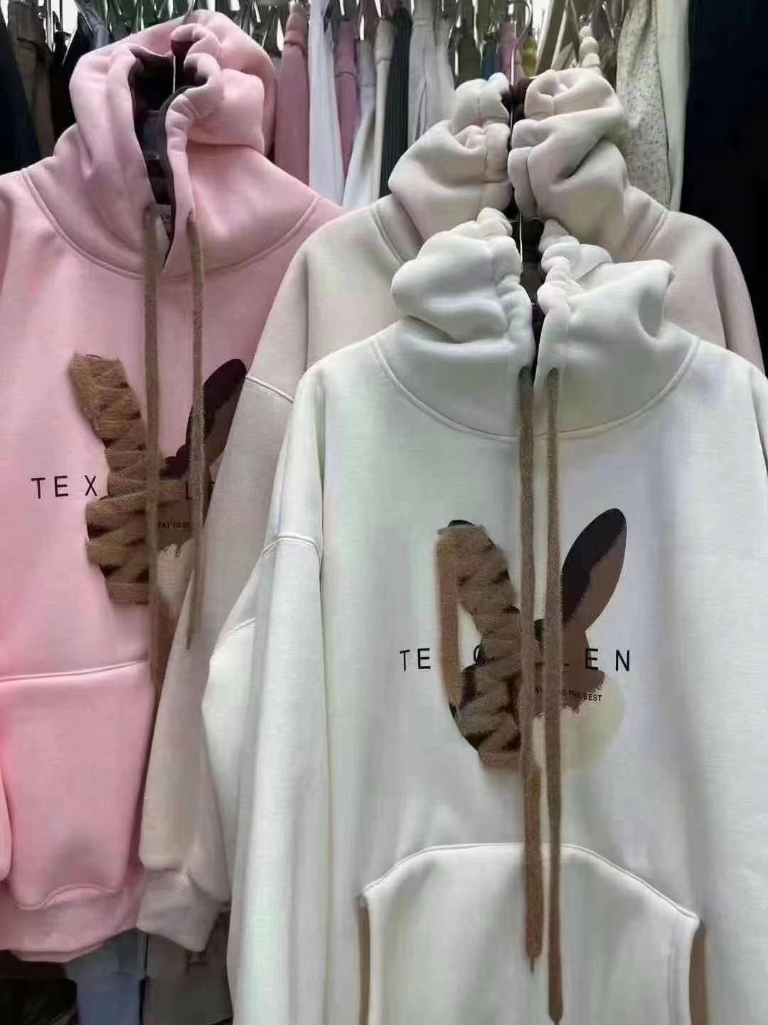 Men's and Women's Matching Hooded Sweatshirt - 图片 14