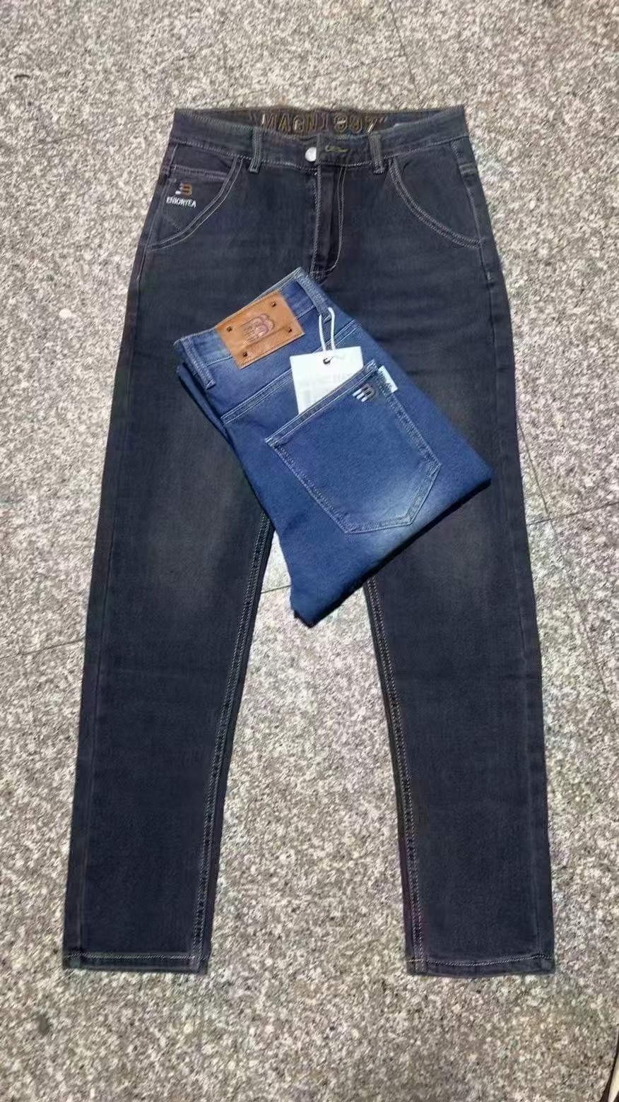 Men's denim pants - 图片 8