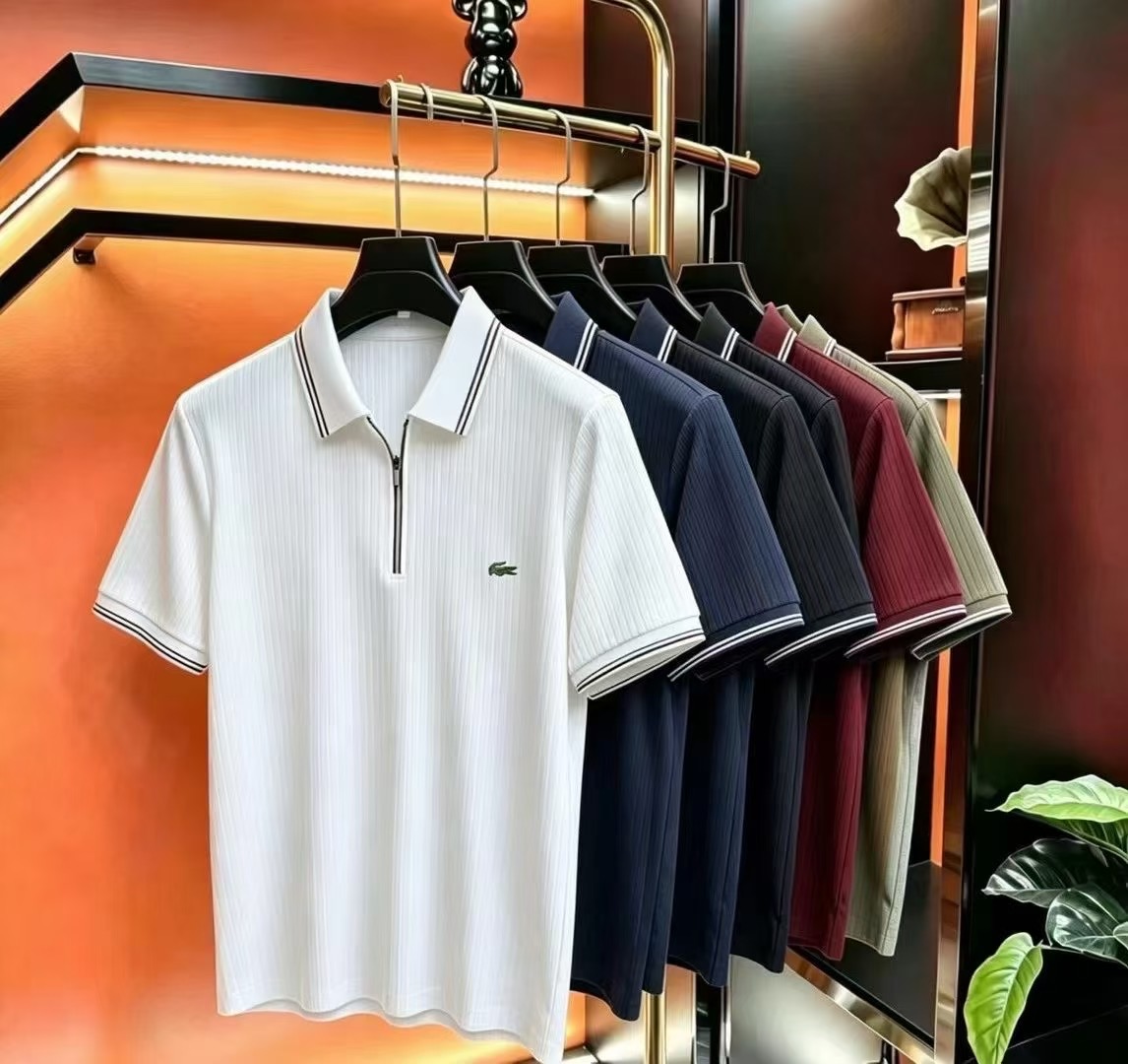 Men's export short-sleeved Polo shirts - 图片 5