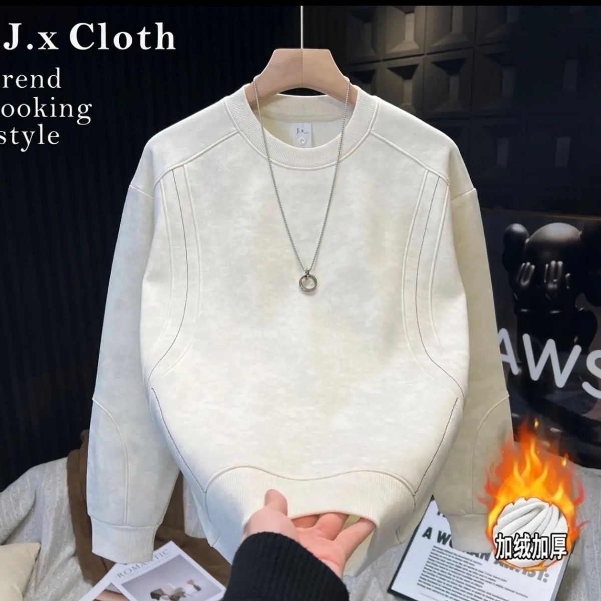 Men's boutique hoodie - 图片 2
