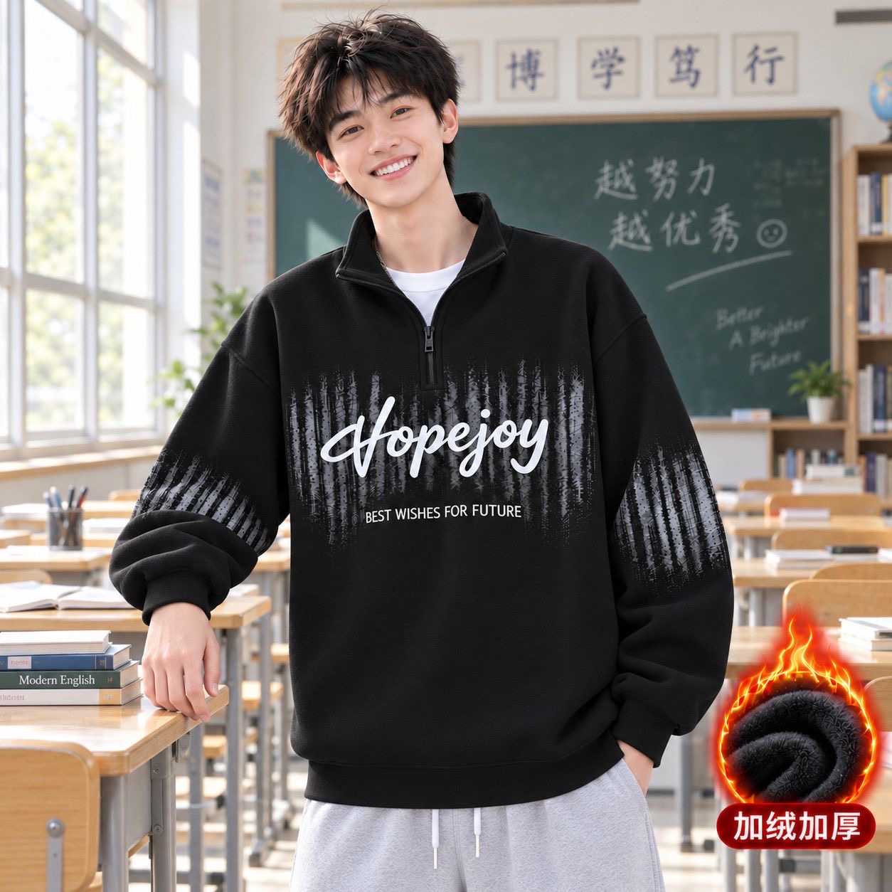 Men's boutique hoodie - 图片 8