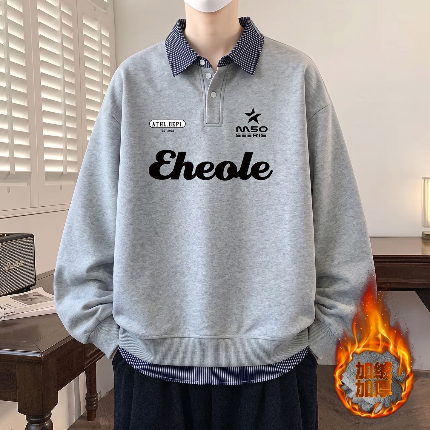 Men's boutique hoodie - 图片 12