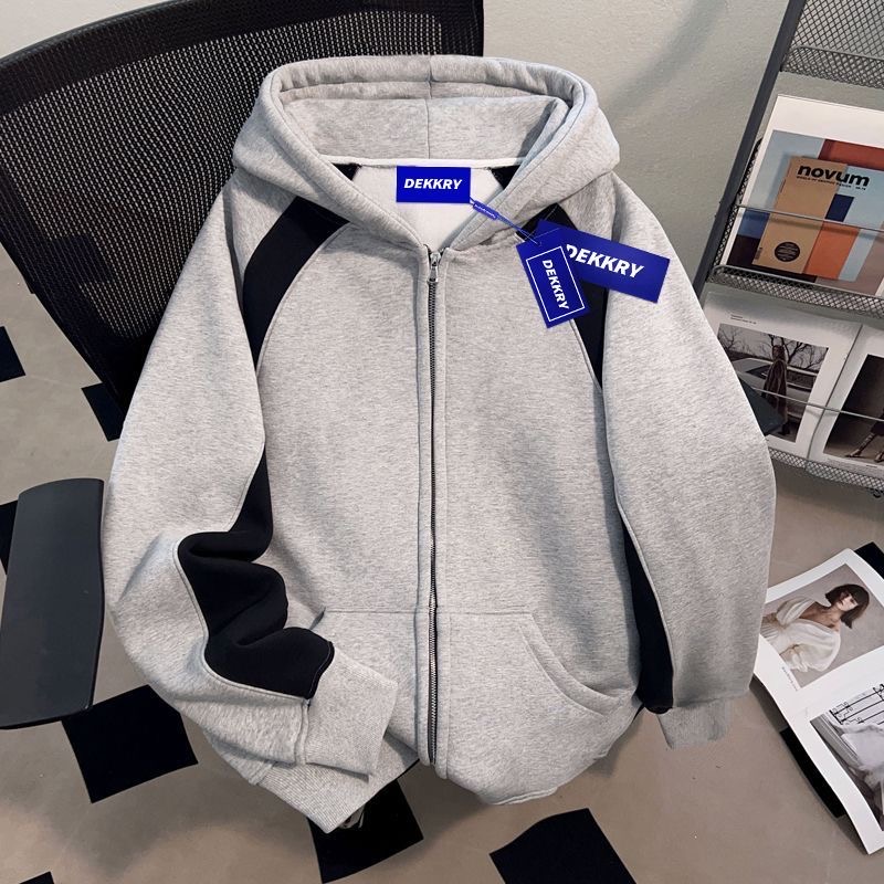 Men's fleece hoodie jacket - 图片 10